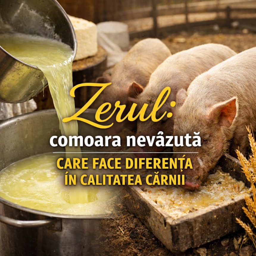 De la lapte la carne: cum valorificăm zerul la ferma Capra Roșie