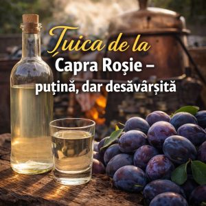 Țuica de la Capra Roșie – puțină, dar desăvârșită