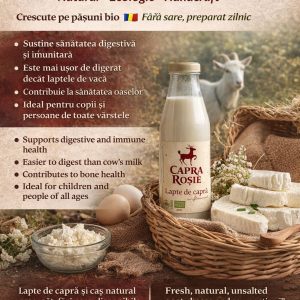Originea Capra Roșie: laptele și cașul proaspăt